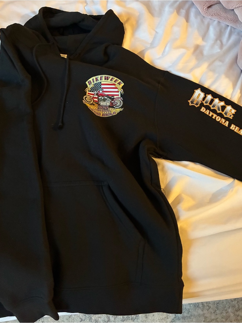 Bike Week Daytona Beach 2026-Graphic Hoodie - Black